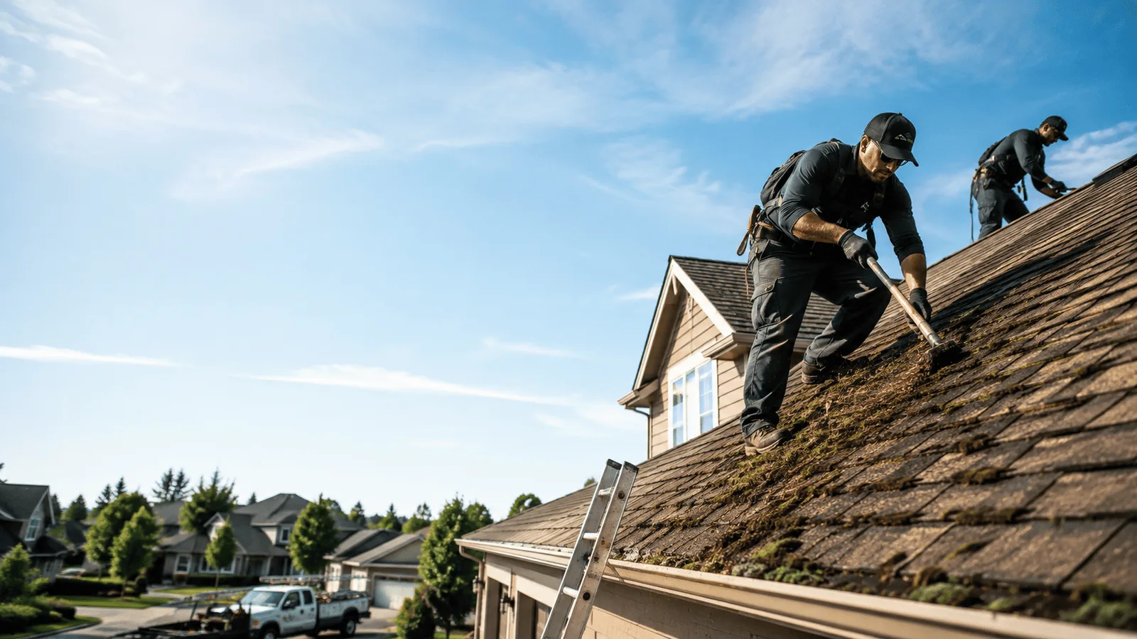 Roof Moss Removal in Prophetstown, IL near me